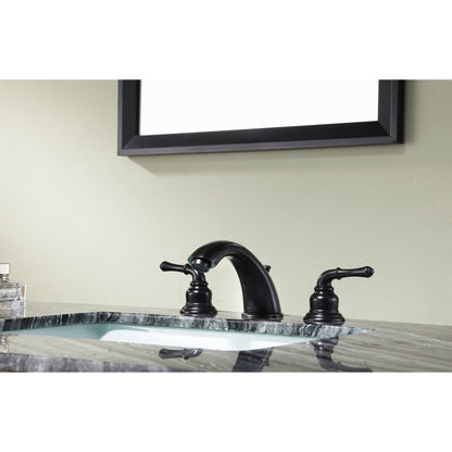 ANZZI Prince Series 3" Widespread Oil Rubbed Bronze Bathroom Sink Faucet