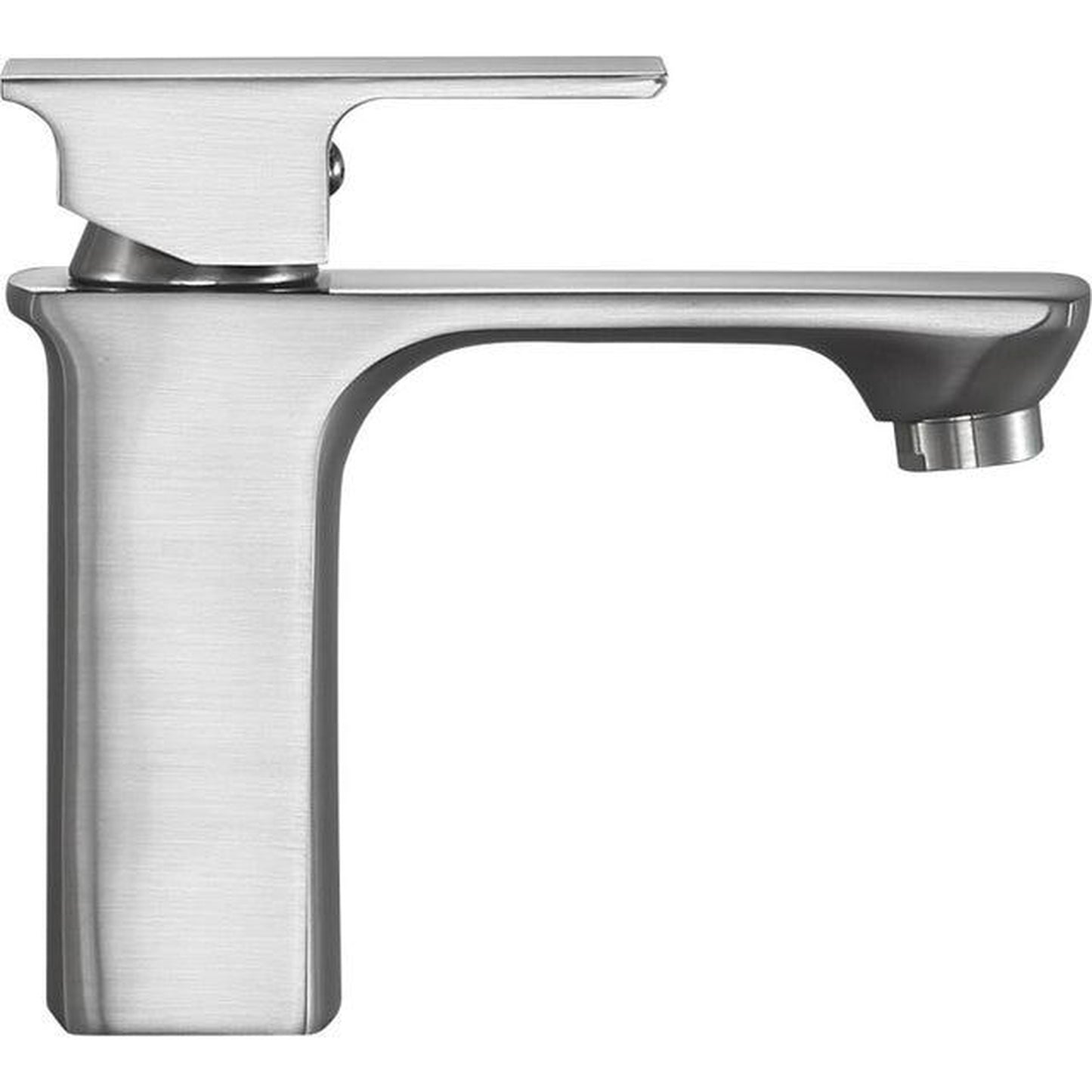 ANZZI Promenade Series 4" Single Hole Brushed Nickel Bathroom Sink Faucet