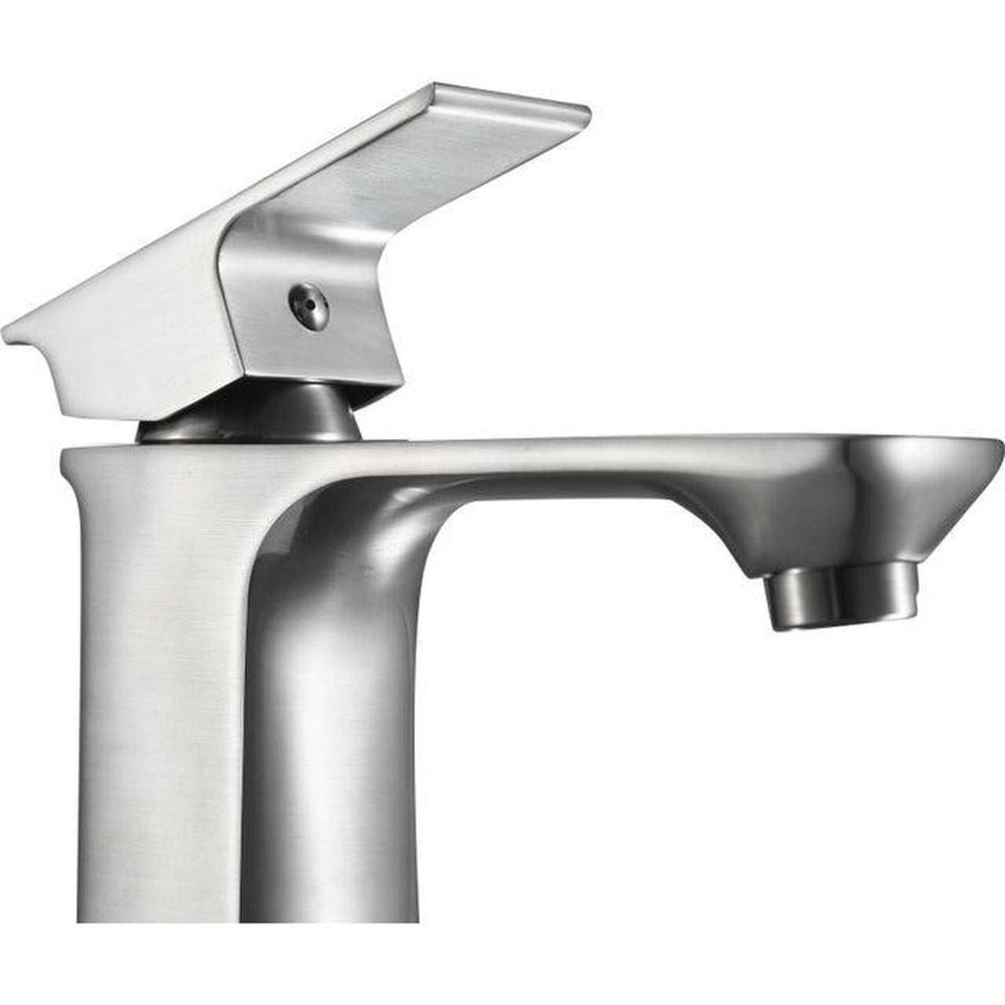 ANZZI Promenade Series 4" Single Hole Brushed Nickel Bathroom Sink Faucet