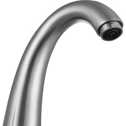 ANZZI Queen Series 5" Widespread Brushed Nickel Bathroom Sink Faucet