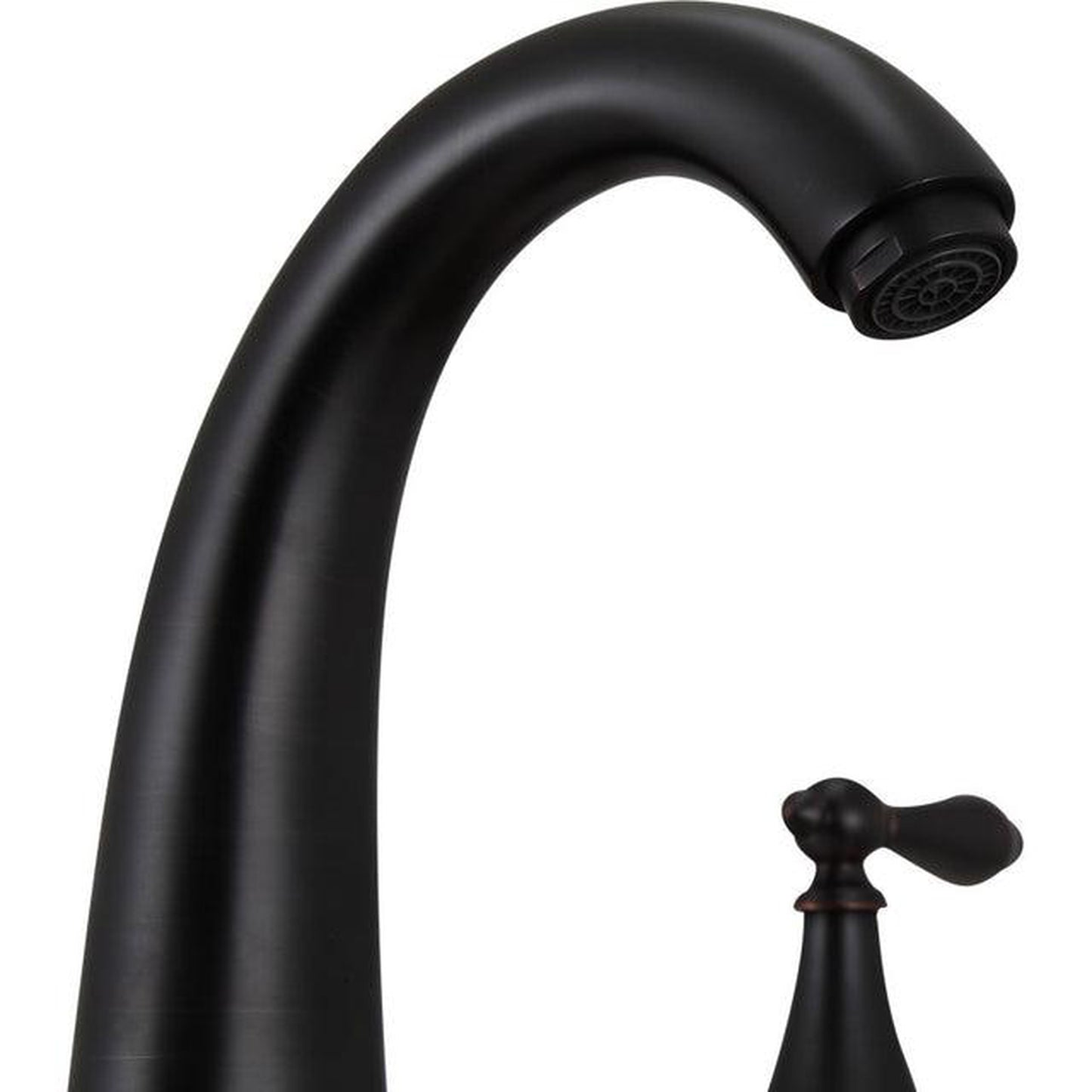 ANZZI Queen Series 5" Widespread Oil Rubbed Bronze Bathroom Sink Faucet