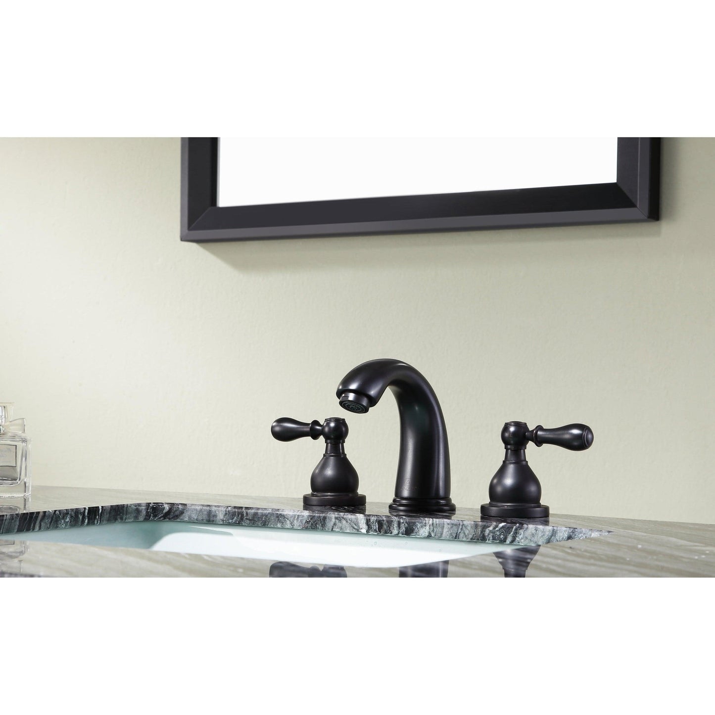 ANZZI Raider Series 4" Widespread Oil Rubbed Bronze Bathroom Sink Faucet