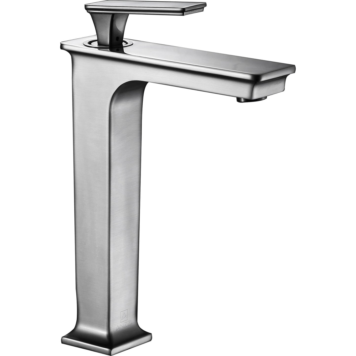 ANZZI Saunter Series 9" Single Hole Brushed Nickel Bathroom Sink Faucet