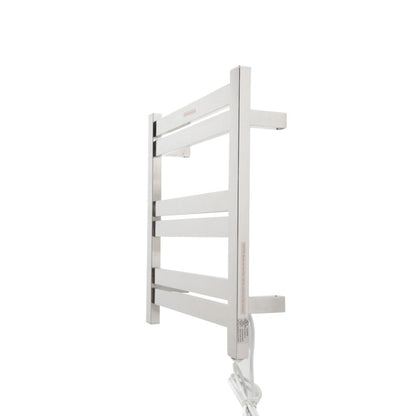 ANZZI Starling Series Polished Chrome 6-Bar Stainless Steel Wall-Mounted Electric Towel Warmer Rack