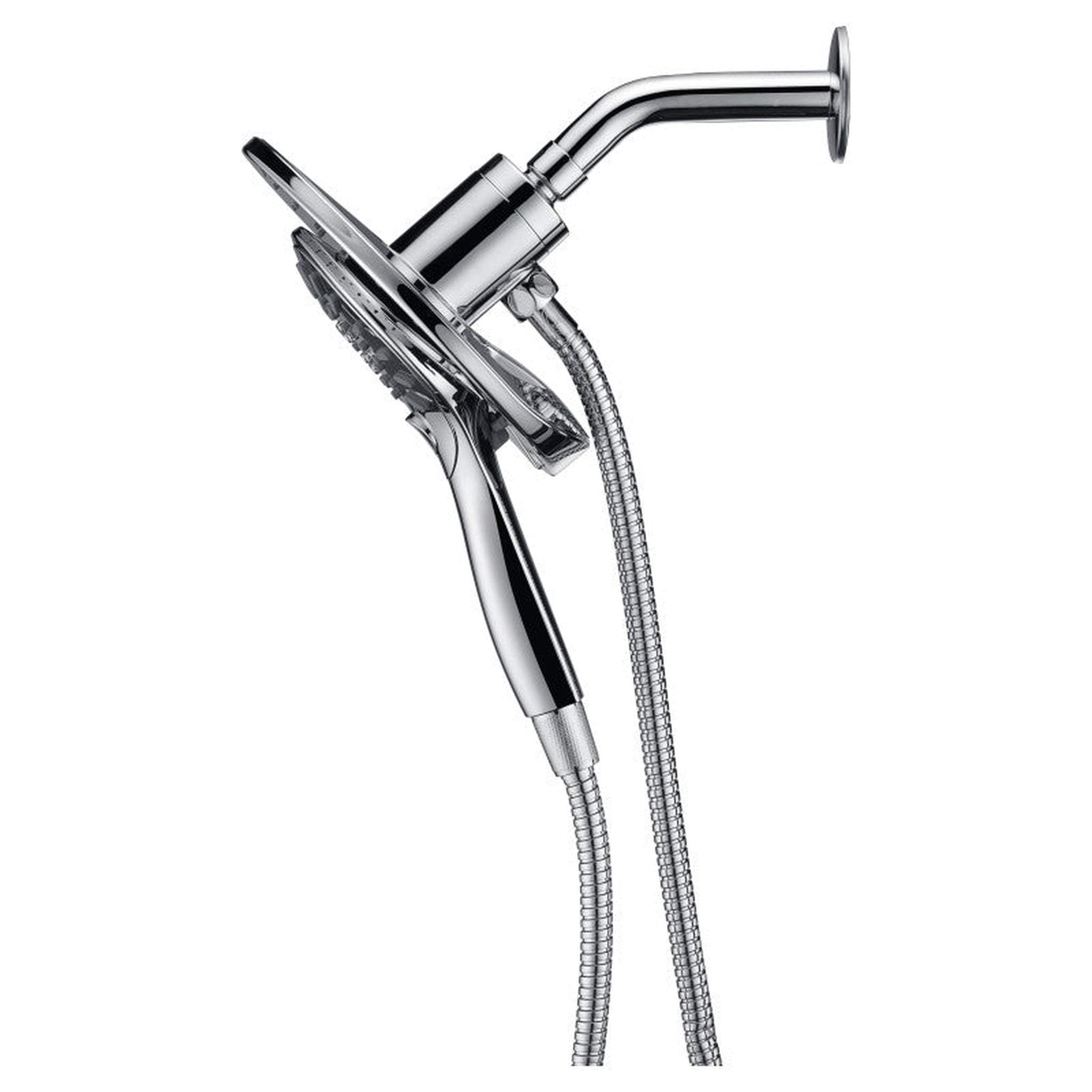 ANZZI Valkrie Series Wall-Mounted Polished Chrome Dual Mode Shower