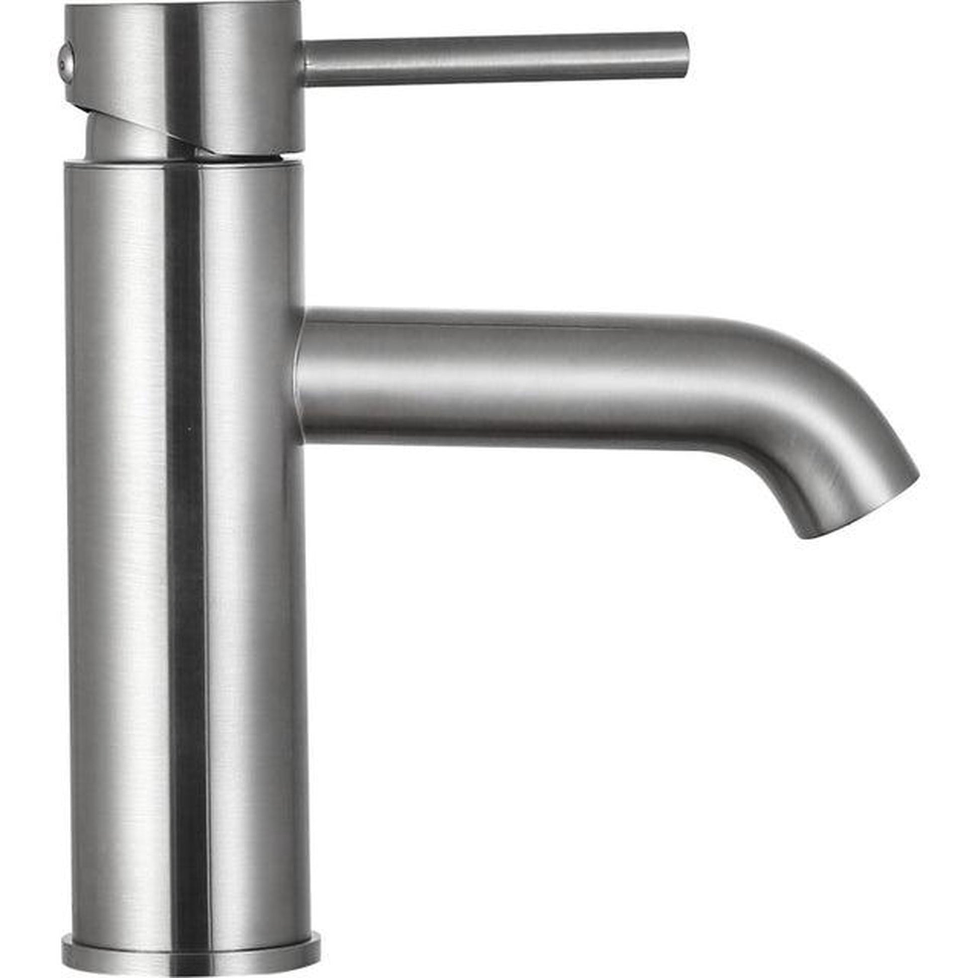 ANZZI Valle Series 4" Single Hole Brushed Nickel Bathroom Sink Faucet