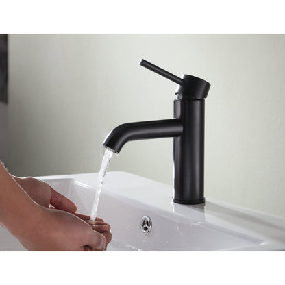ANZZI Valle Series 4" Single Hole Oil Rubbed Bronze Bathroom Sink Faucet
