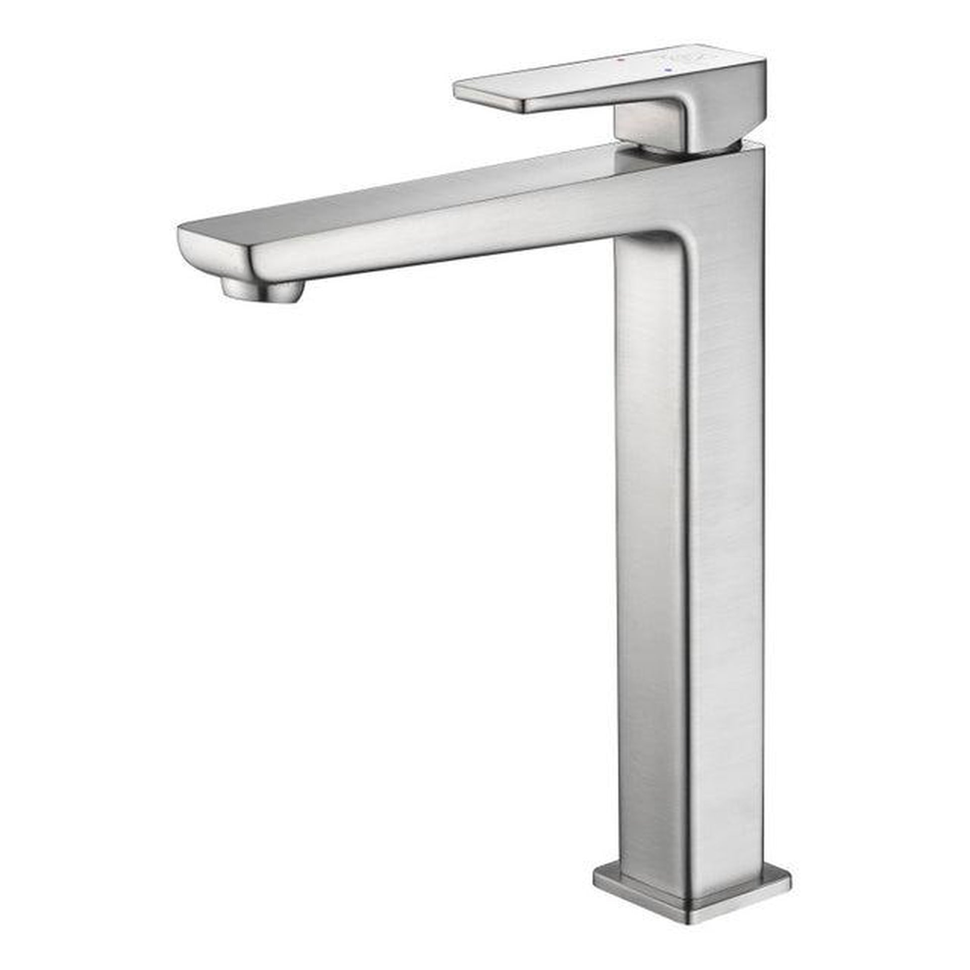 ANZZI Valor Series 9" Single Hole Brushed Nickel Bathroom Sink Faucet