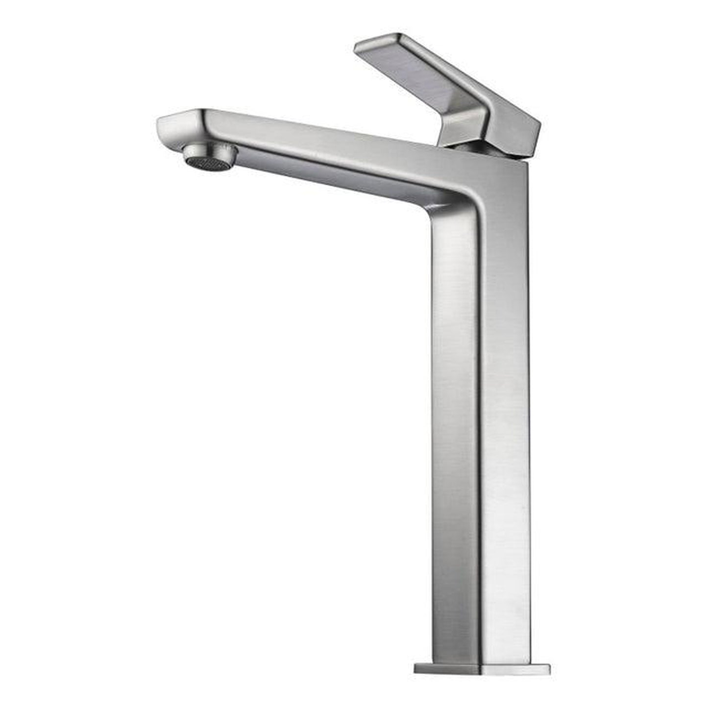 ANZZI Valor Series 9" Single Hole Brushed Nickel Bathroom Sink Faucet