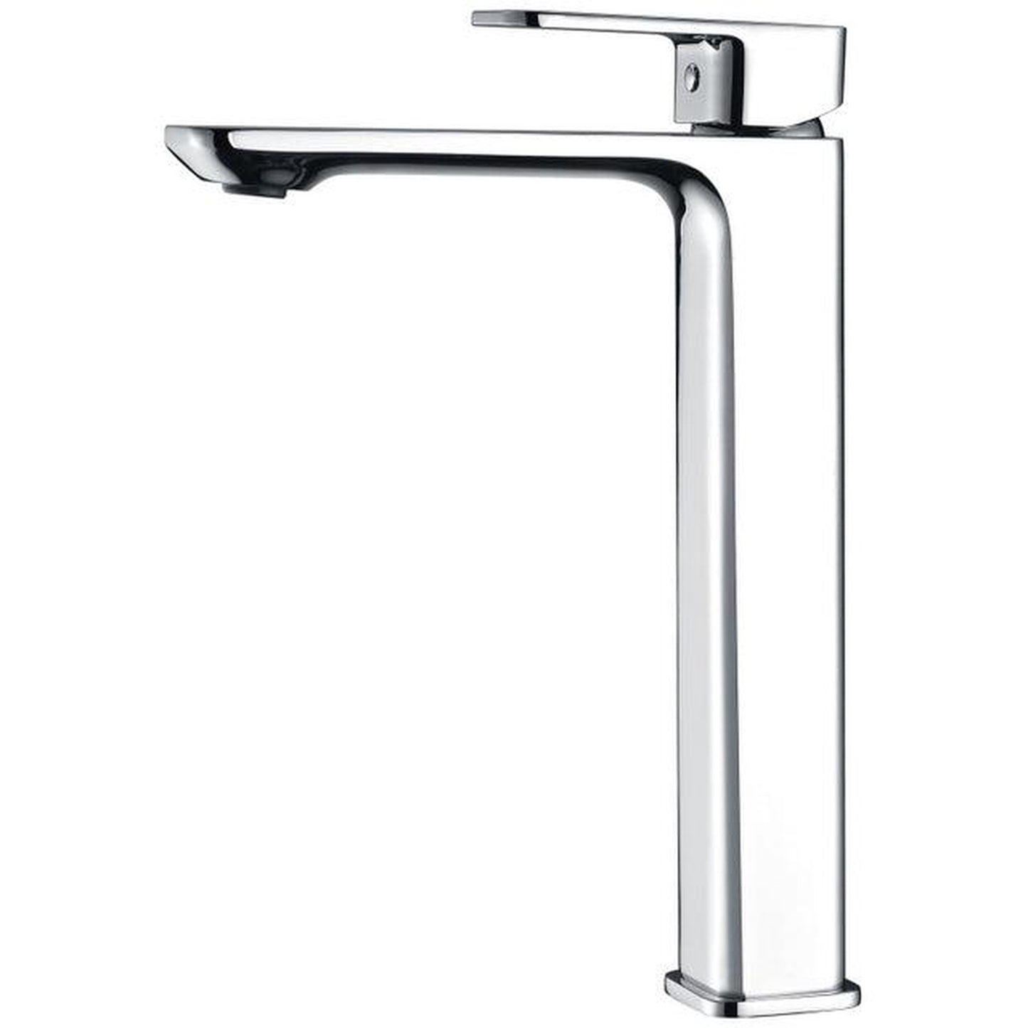 ANZZI Vibra Series 9" Single Hole Polished Chrome Bathroom Sink Faucet