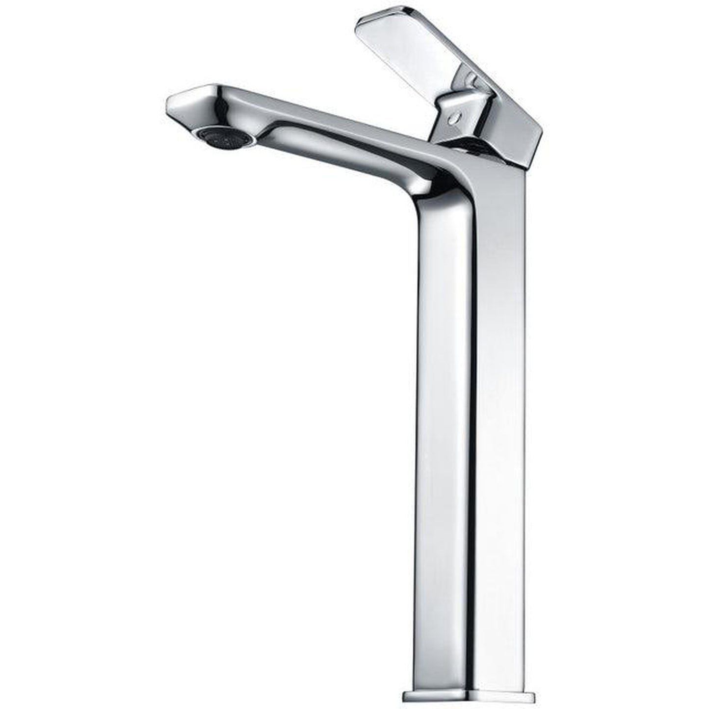 ANZZI Vibra Series 9" Single Hole Polished Chrome Bathroom Sink Faucet