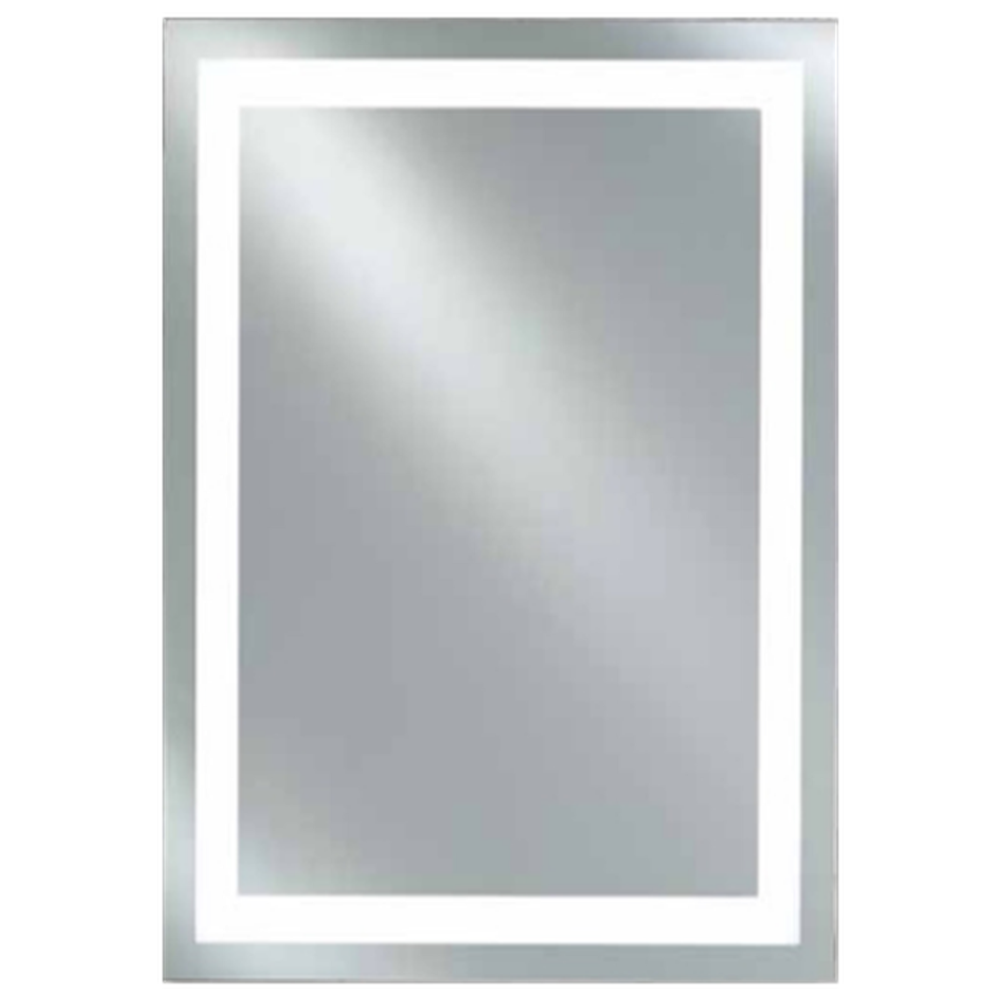 Afina Illume 20" x 30" Rectangle LED Lighted Polished Edge Mirror