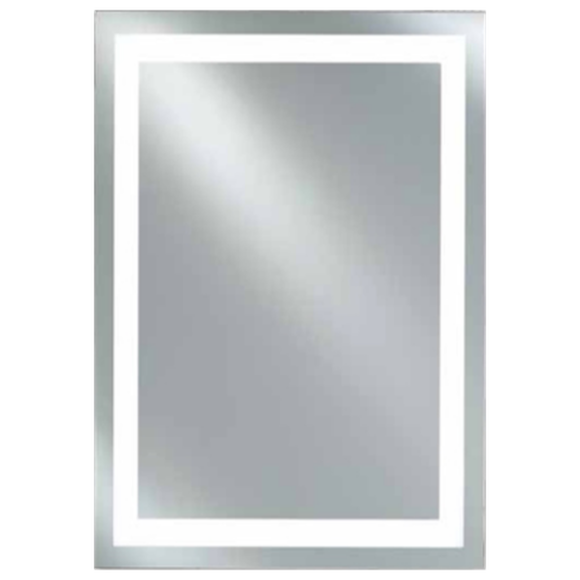 Afina Illume 20" x 36" Rectangle LED Lighted Polished Edge Mirror