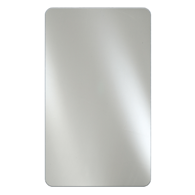 Afina Radiance Frameless 16" x 22" Rectangle Radius Polished Edge Mirror