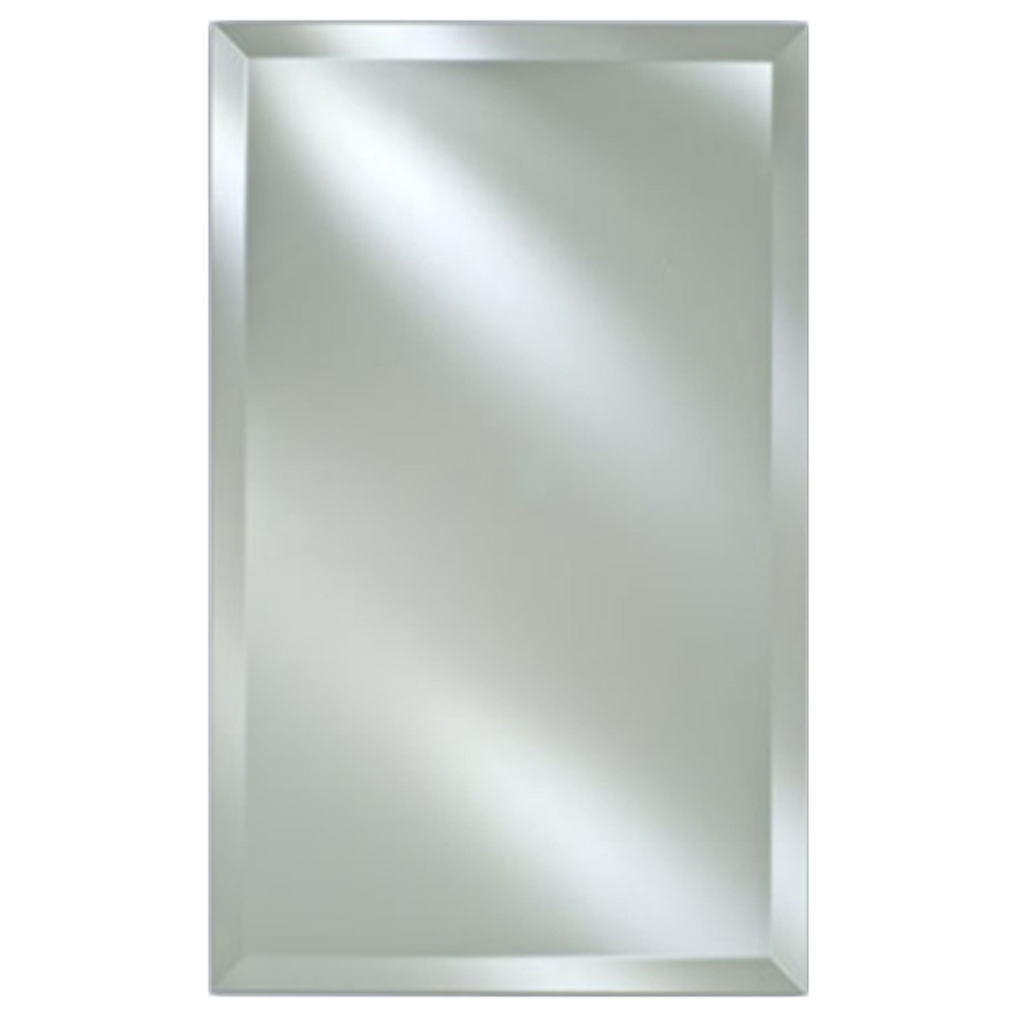 Afina Radiance Frameless 16" x 22" Rectangular 1" Beveled Mirror
