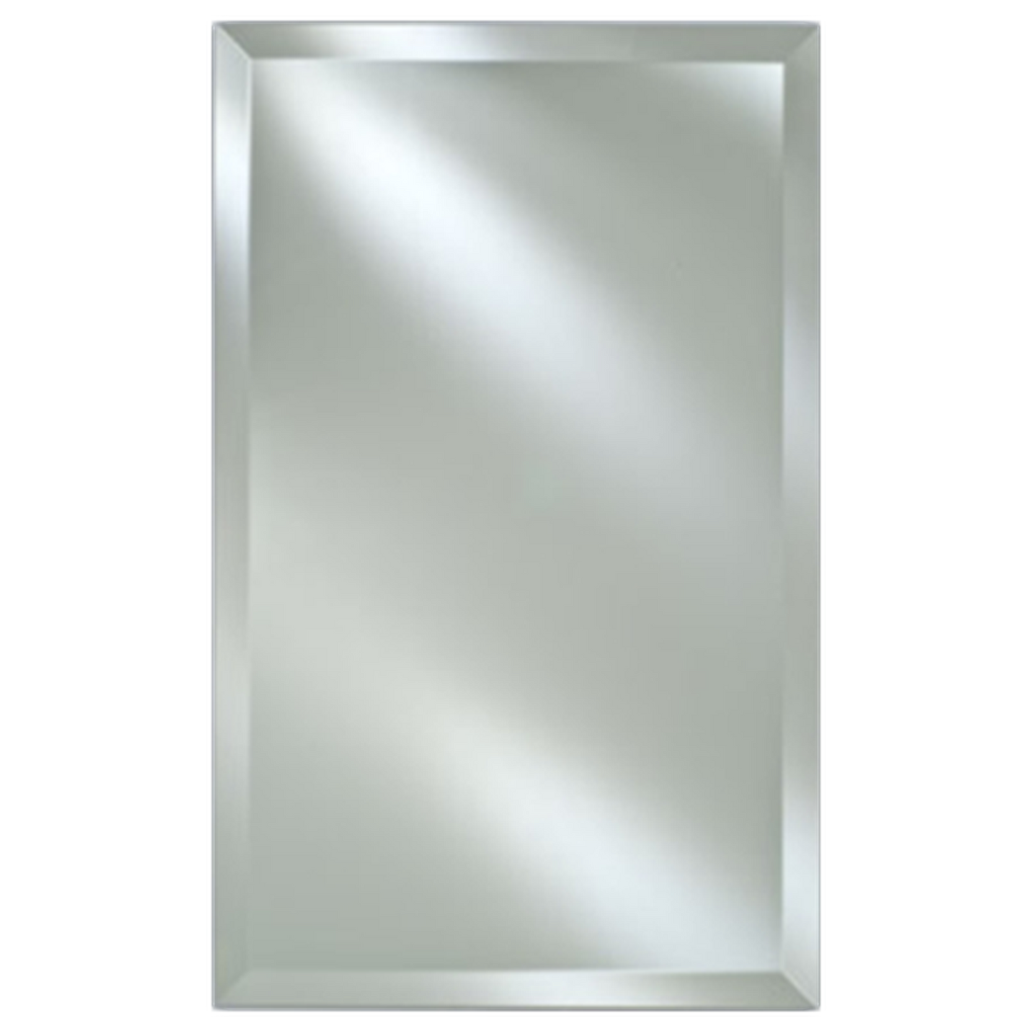 Afina Radiance Frameless 20" x 26" Rectangular 1" Beveled Mirror