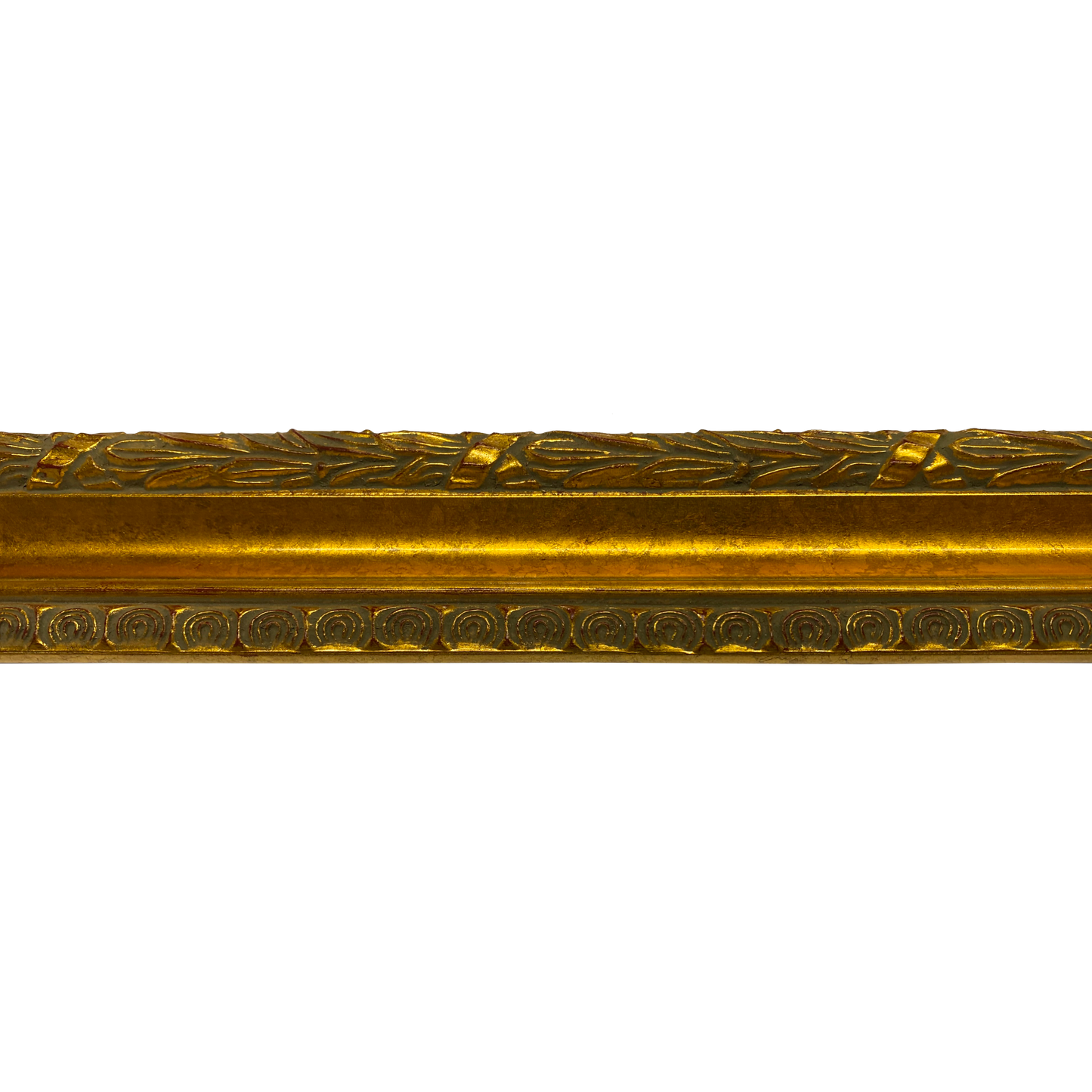 Afina Signature 30" x 36" Chateau Antique Gold Frame Mirror