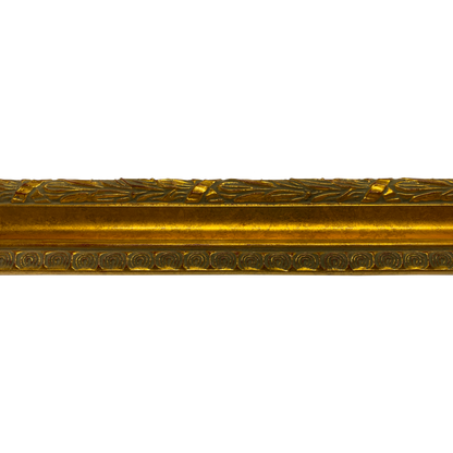 Afina Signature 30" x 36" Chateau Antique Gold Frame Mirror