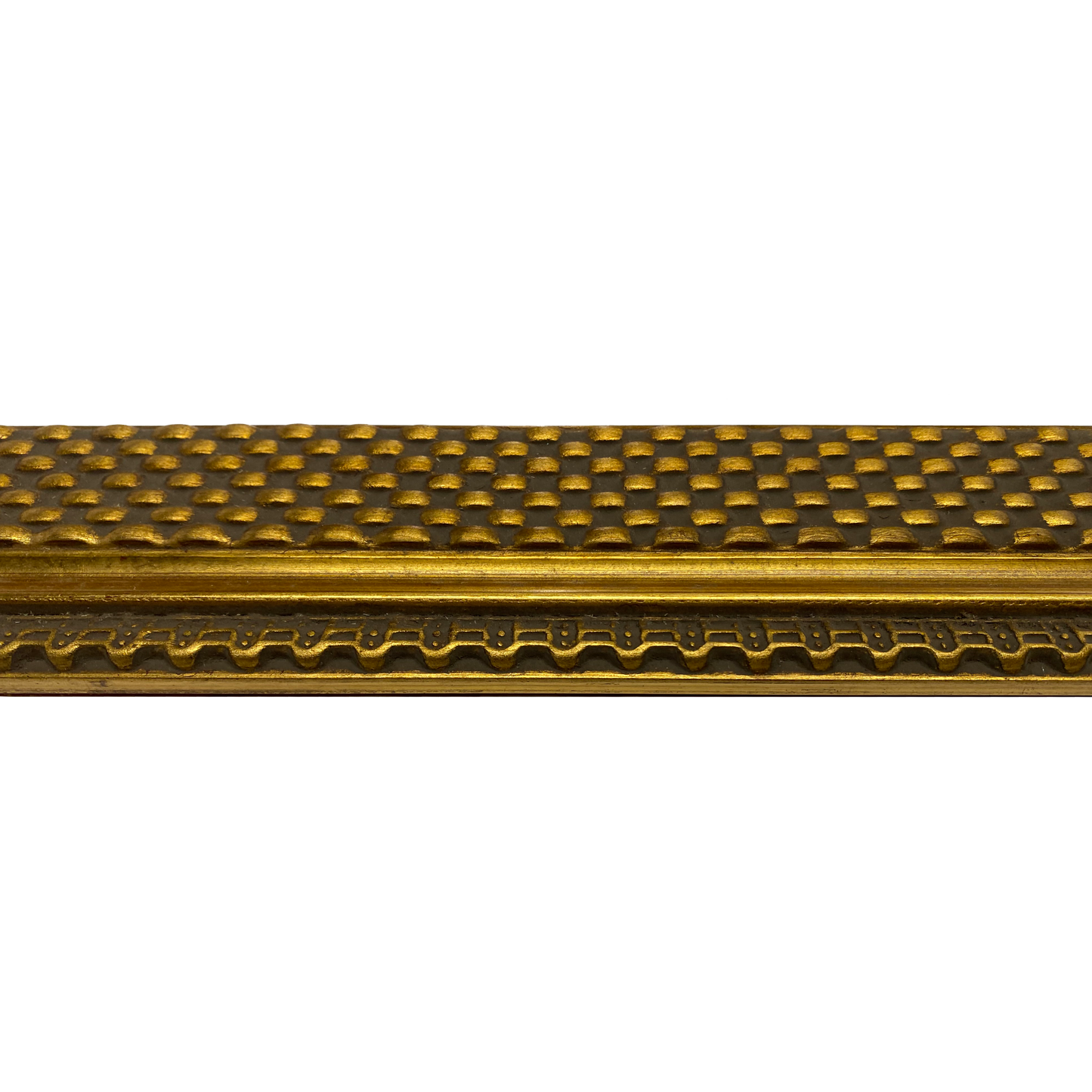 Afina Signature 30" x 36" Elegance Antique Gold Frame Mirror