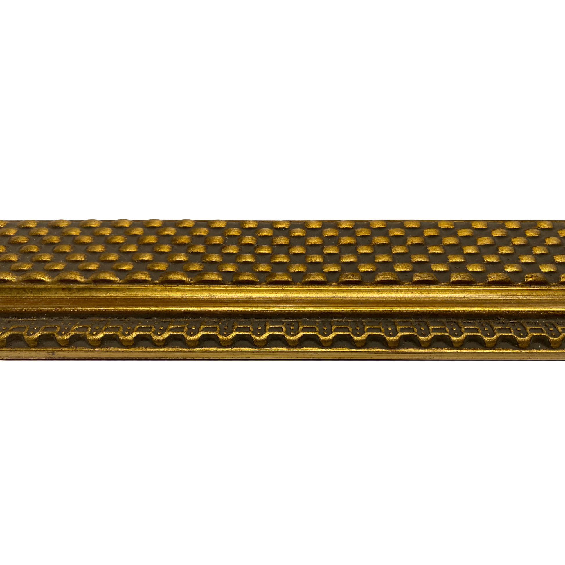 Afina Signature 30" x 36" Elegance Antique Gold Frame Mirror