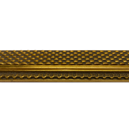 Afina Signature 30" x 36" Elegance Antique Gold Frame Mirror