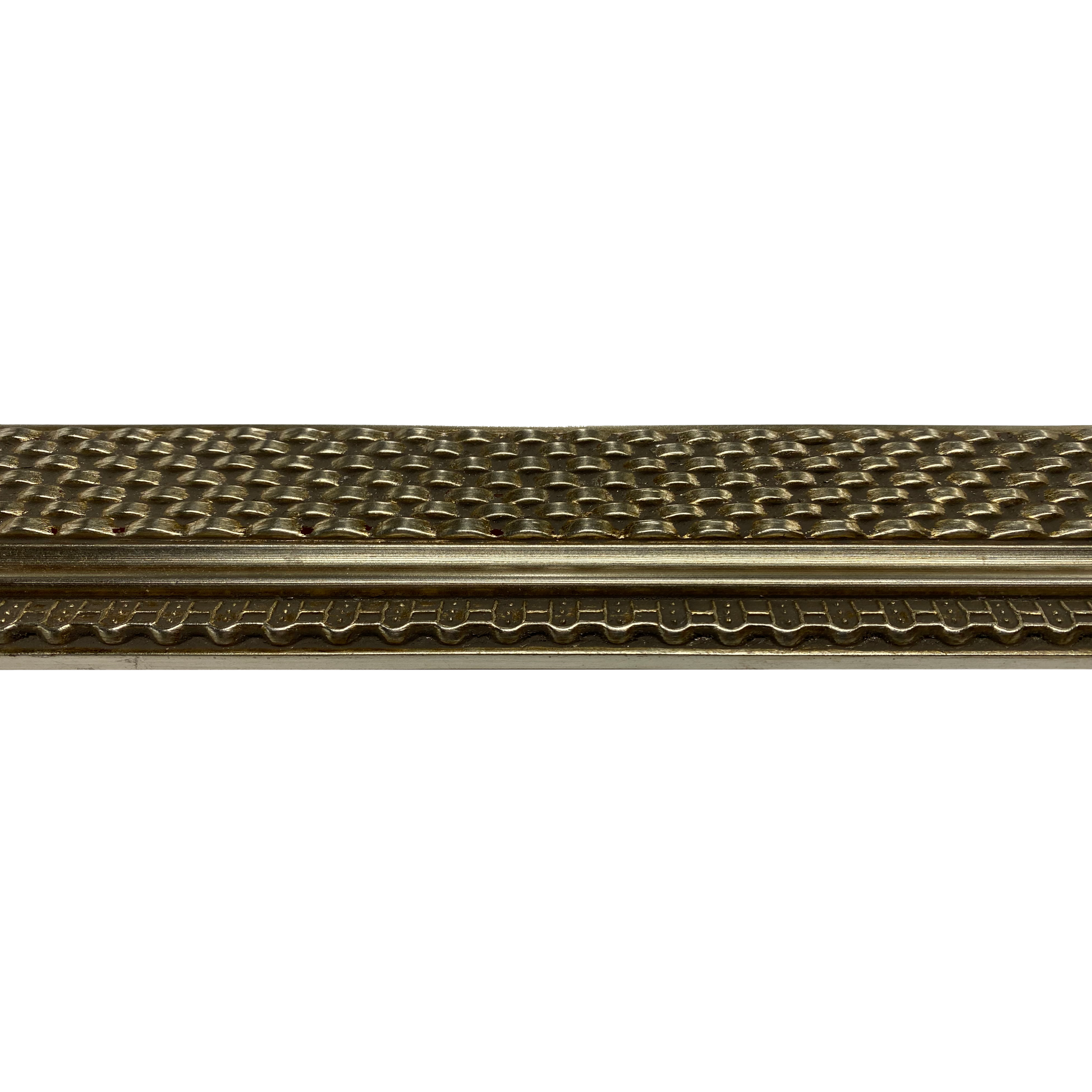 Afina Signature 30" x 36" Elegance Antique Silver Frame Mirror