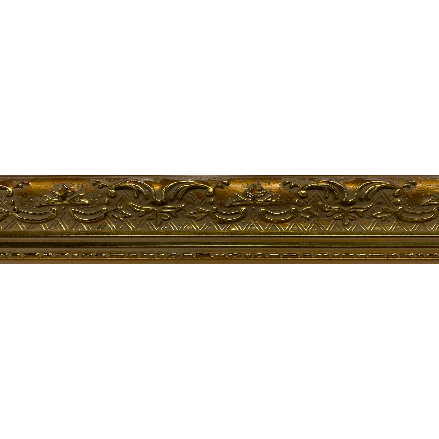 Afina Signature 30" x 36" Majestic Brilliant Gold Frame Mirror