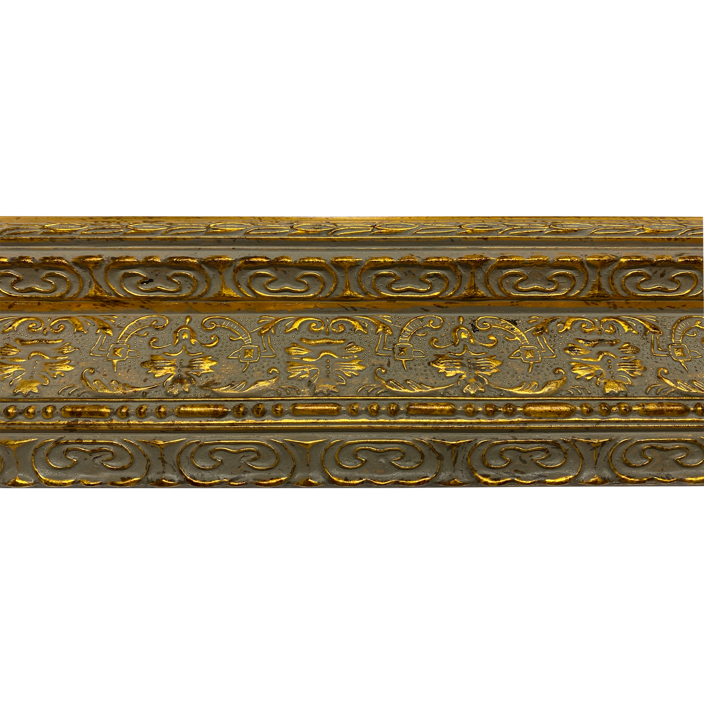 Afina Signature 30" x 36" Regal Antique Gold Frame Mirror