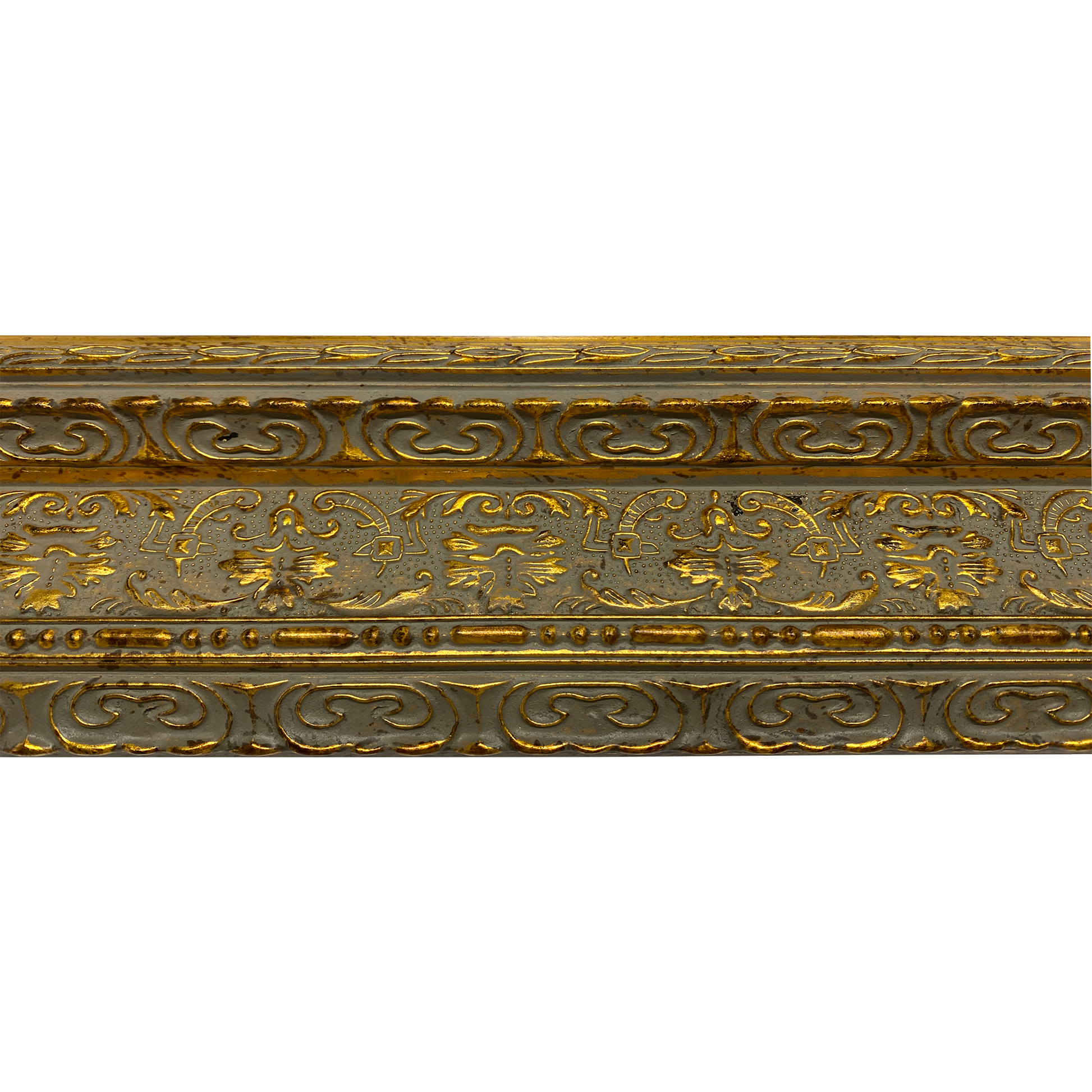 Afina Signature 30" x 36" Regal Antique Gold Frame Mirror