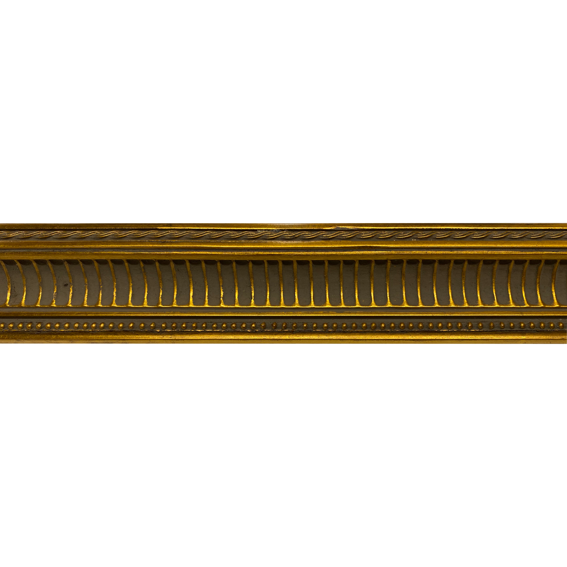 Afina Signature 30" x 36" Roman Antique Gold Frame Mirror