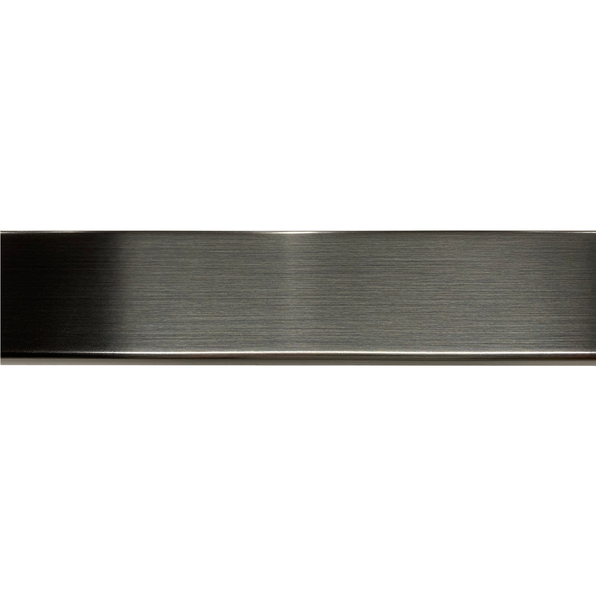 Afina Signature 30" x 36" Soho Stainless Steel Frame Mirror