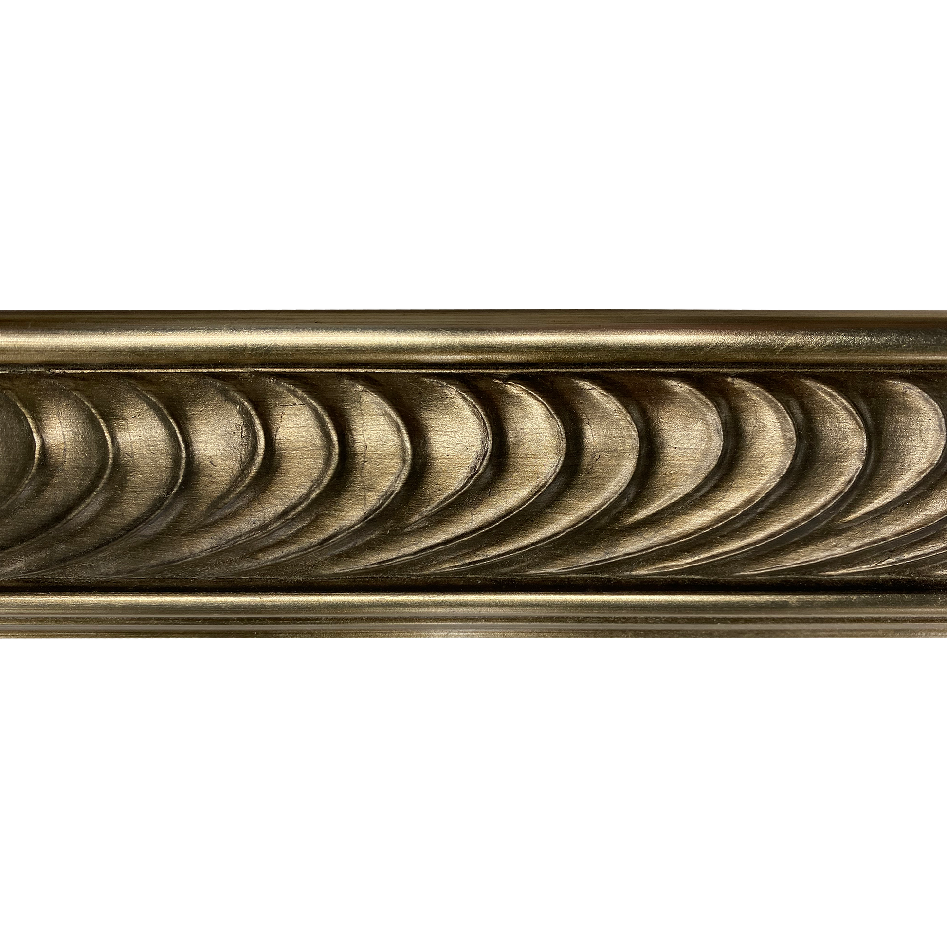 Afina Signature 30" x 36" Versailes Antique Pewter Frame Mirror