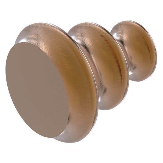 Allied Brass A-1 1" x 1" Brushed Bronze Solid Brass Designer Cabinet Knob