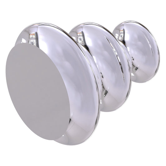 Allied Brass A-1 1" x 1" Polished Chrome Solid Brass Designer Cabinet Knob