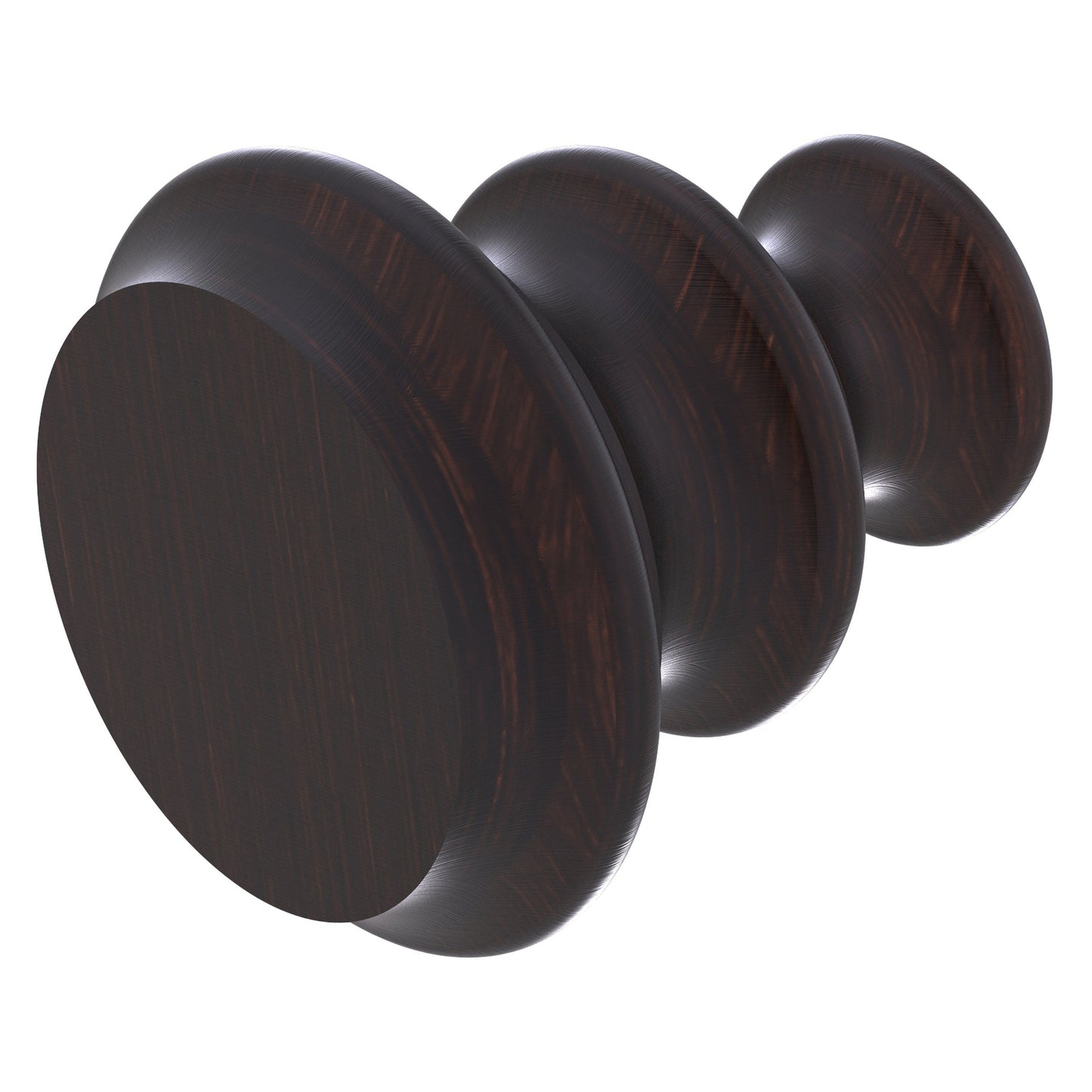 Allied Brass A-1 1" x 1" Venetian Bronze Solid Brass Designer Cabinet Knob