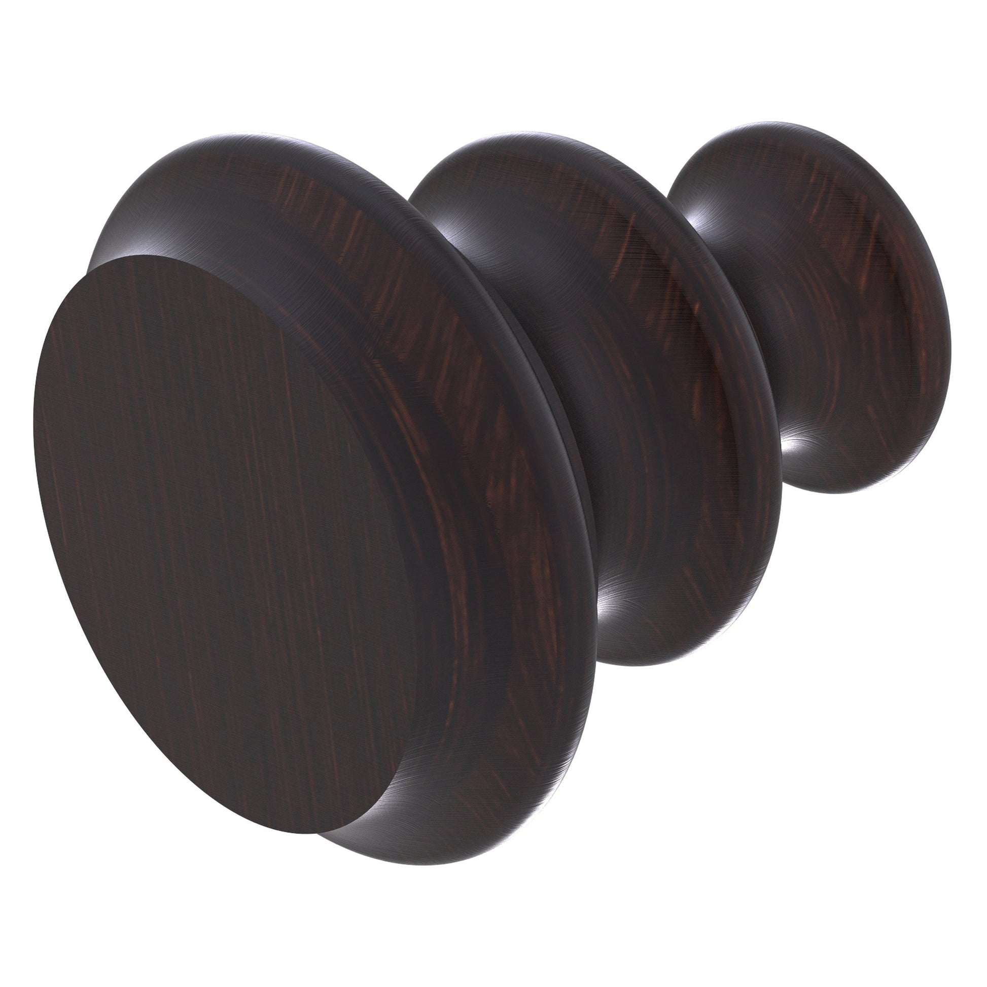 Allied Brass A-1 1" x 1" Venetian Bronze Solid Brass Designer Cabinet Knob