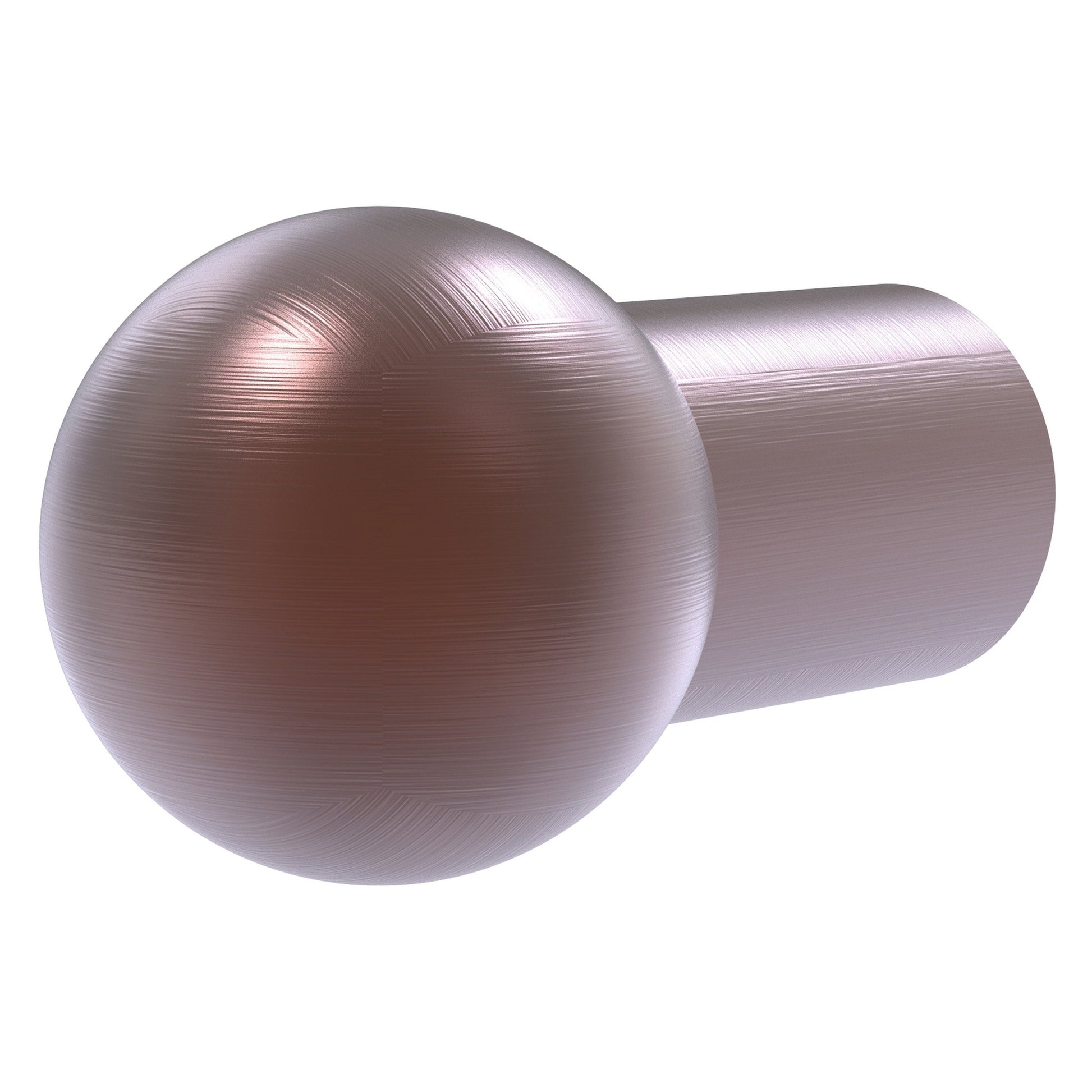 Allied Brass A-10 0.75" x 0.75" Antique Copper Solid Brass Cabinet Knob