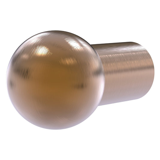 Allied Brass A-10 0.75" x 0.75" Brushed Bronze Solid Brass Cabinet Knob