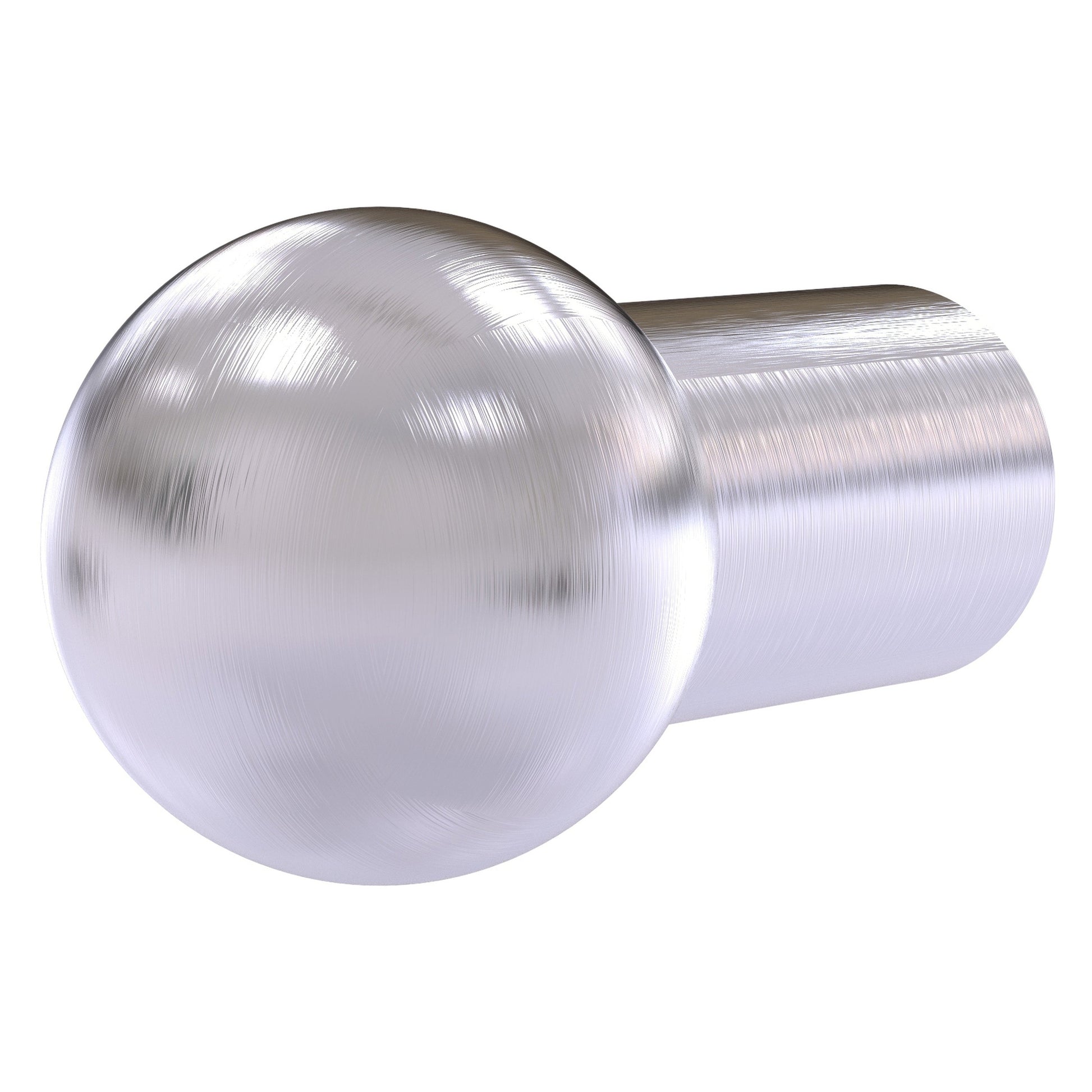 Allied Brass A-10 0.75" x 0.75" Satin Chrome Solid Brass Cabinet Knob