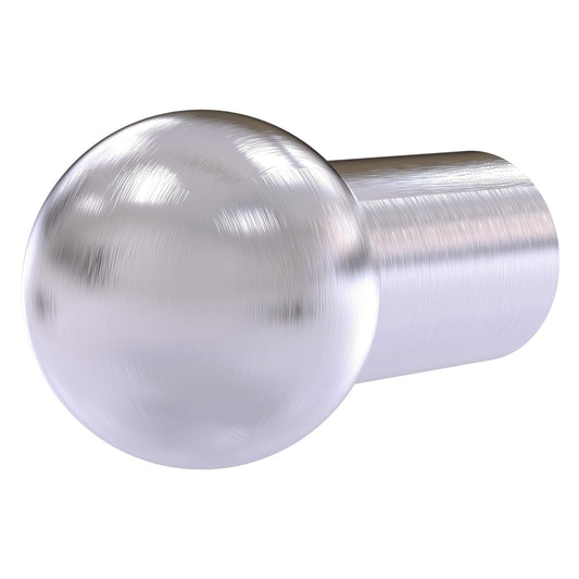 Allied Brass A-10 0.75" x 0.75" Satin Chrome Solid Brass Cabinet Knob