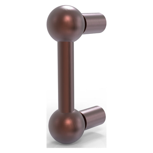 Allied Brass A-20 3.9" x 3" Antique Copper Solid Brass Cabinet Pull