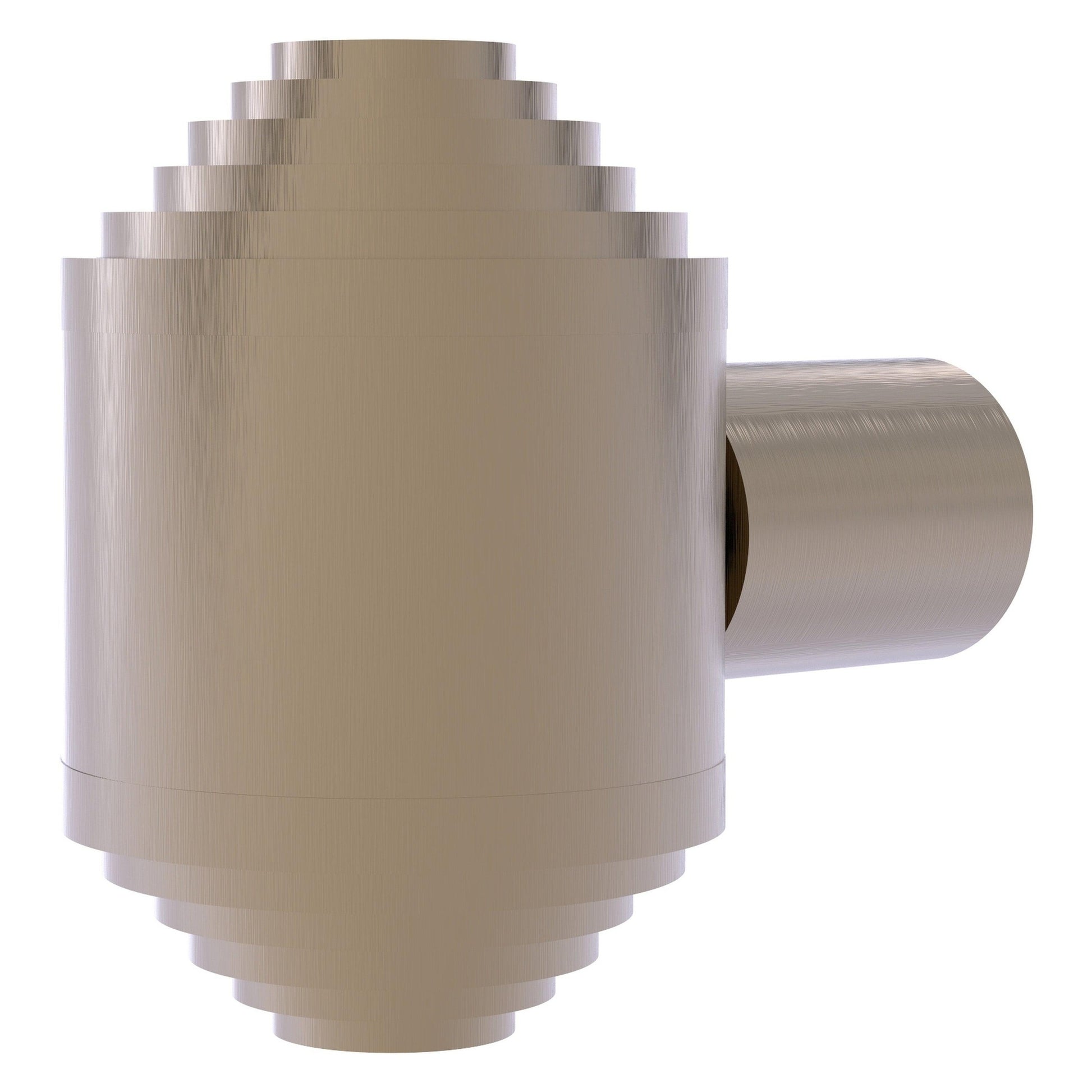 Allied Brass AT-10 1.25" x 1.25" Antique Pewter Solid Brass Cabinet Knob