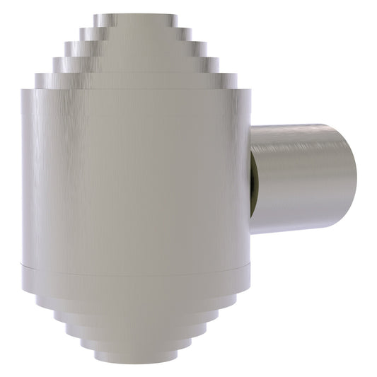Allied Brass AT-10 1.25" x 1.25" Satin Nickel Solid Brass Cabinet Knob