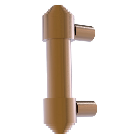 Allied Brass AT-30 3" x 1.7" Brushed Bronze Solid Brass Cabinet Pull