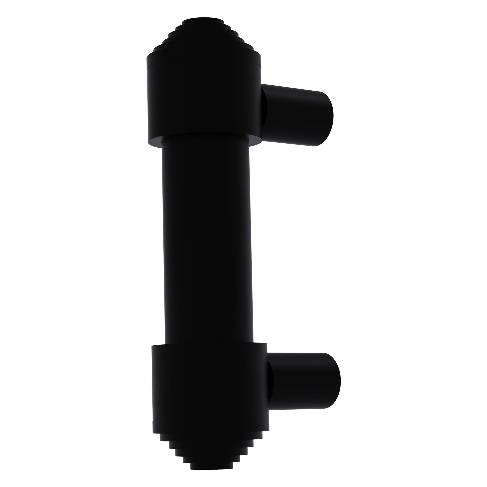 Allied Brass AT-30 3" x 1.7" Matte Black Solid Brass Cabinet Pull