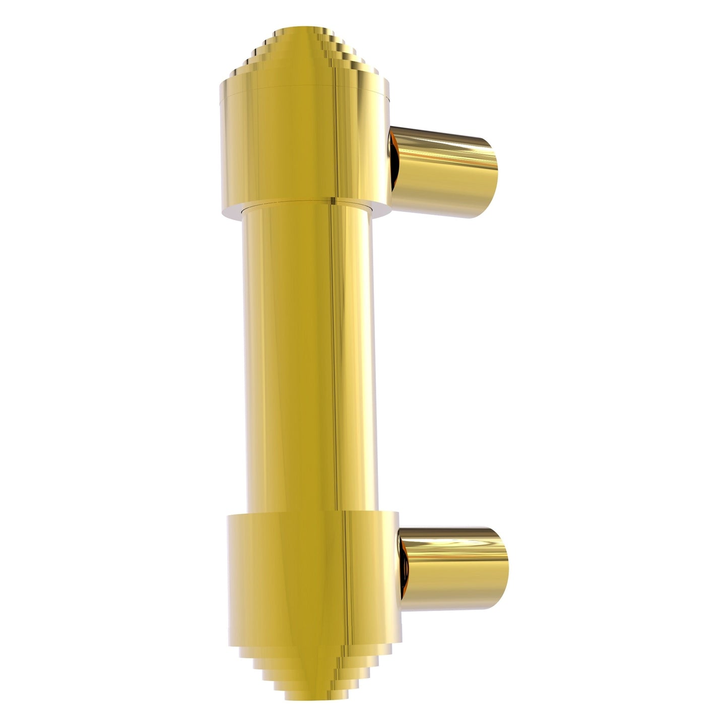 Allied Brass AT-30 3" x 1.7" Polished Brass Solid Brass Cabinet Pull