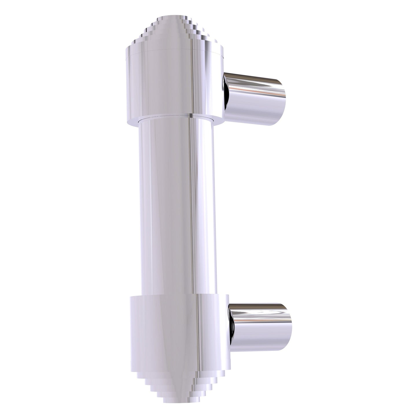 Allied Brass AT-30 3" x 1.7" Polished Chrome Solid Brass Cabinet Pull