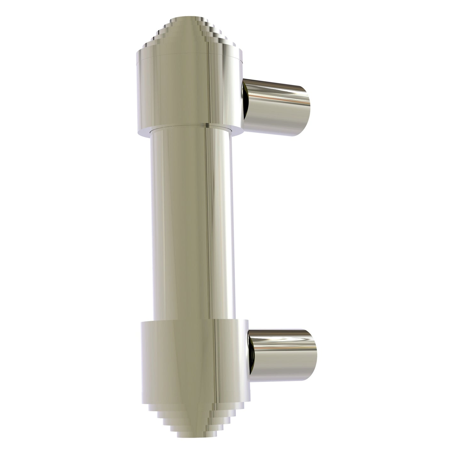 Allied Brass AT-30 3" x 1.7" Polished Nickel Solid Brass Cabinet Pull