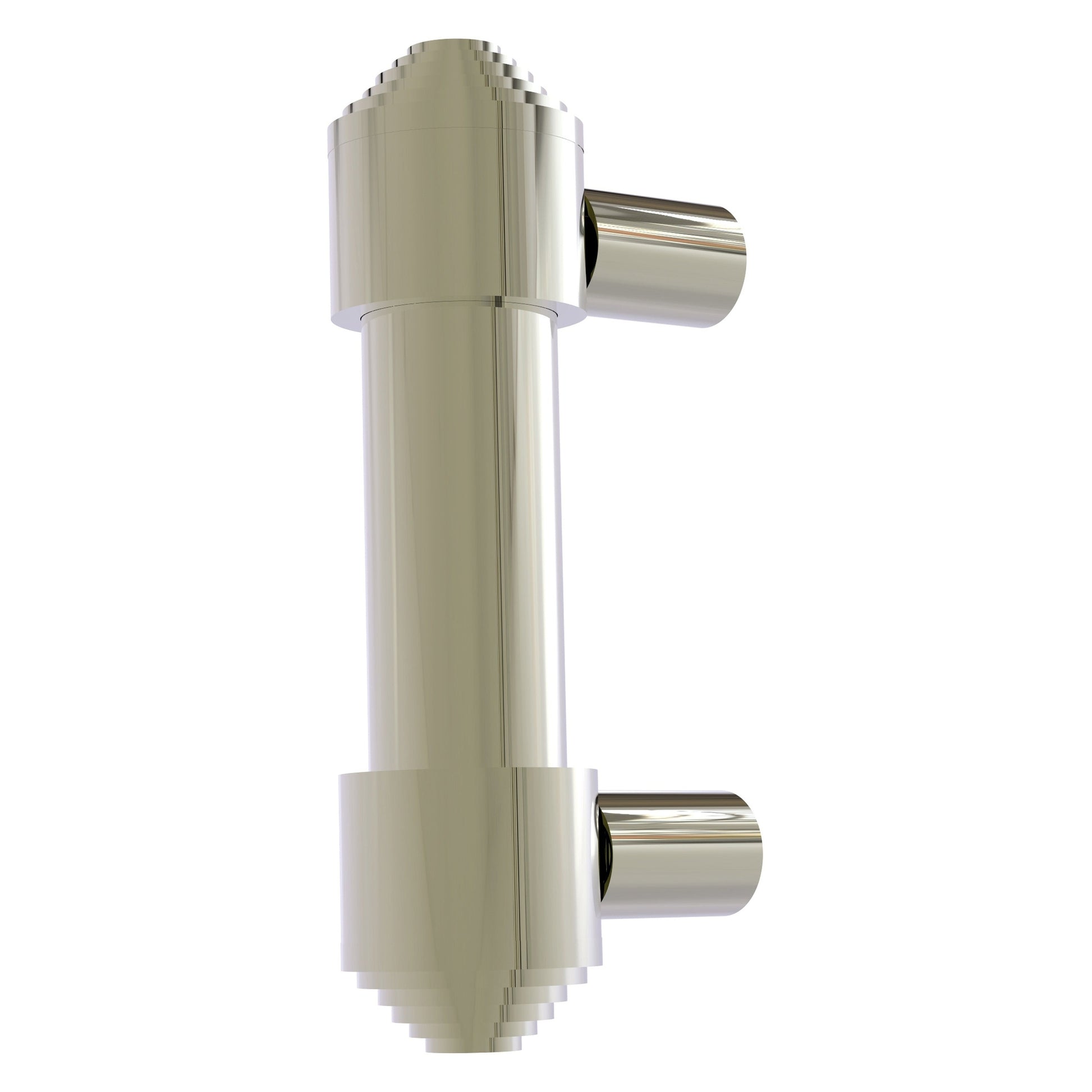 Allied Brass AT-30 3" x 1.7" Polished Nickel Solid Brass Cabinet Pull