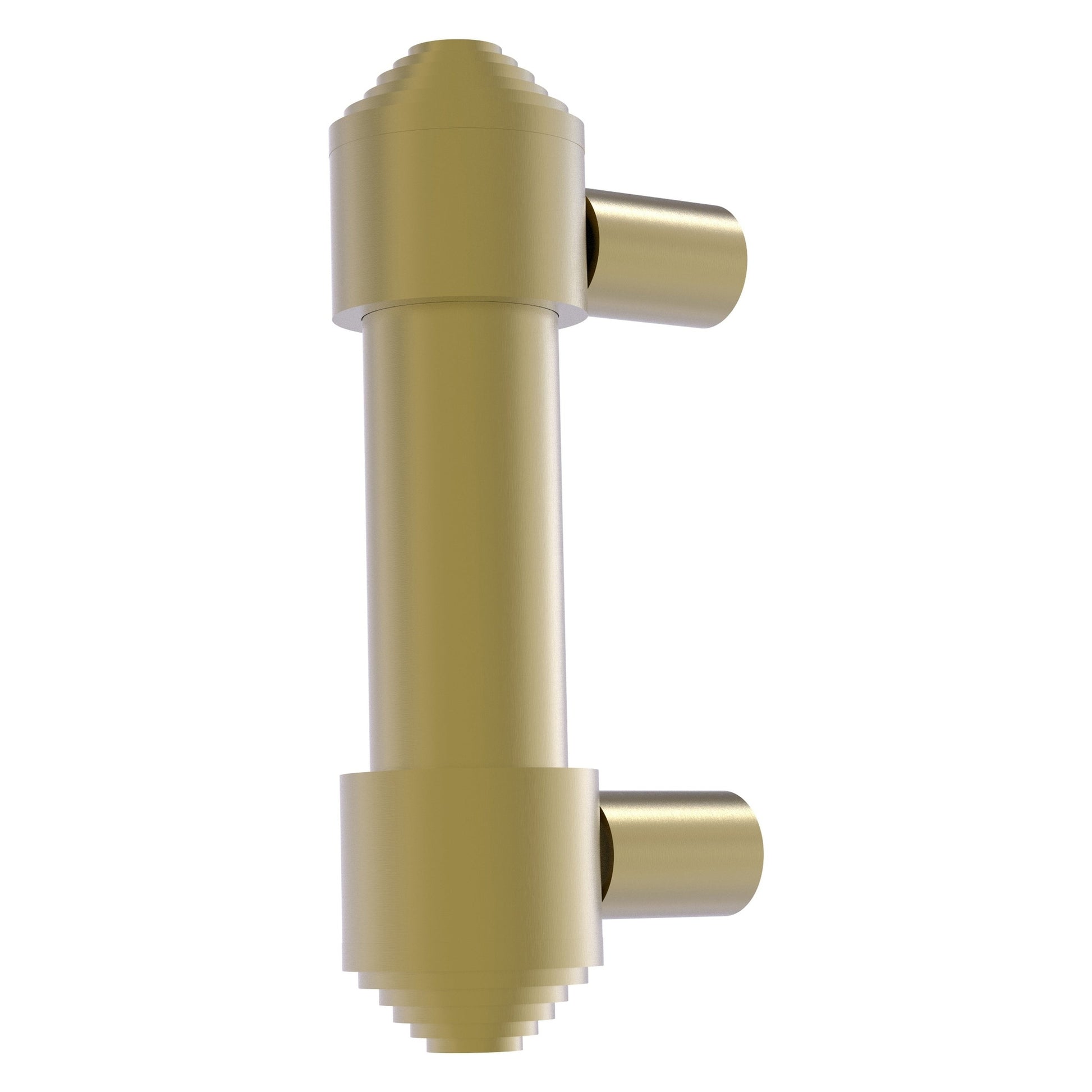 Allied Brass AT-30 3" x 1.7" Satin Brass Solid Brass Cabinet Pull